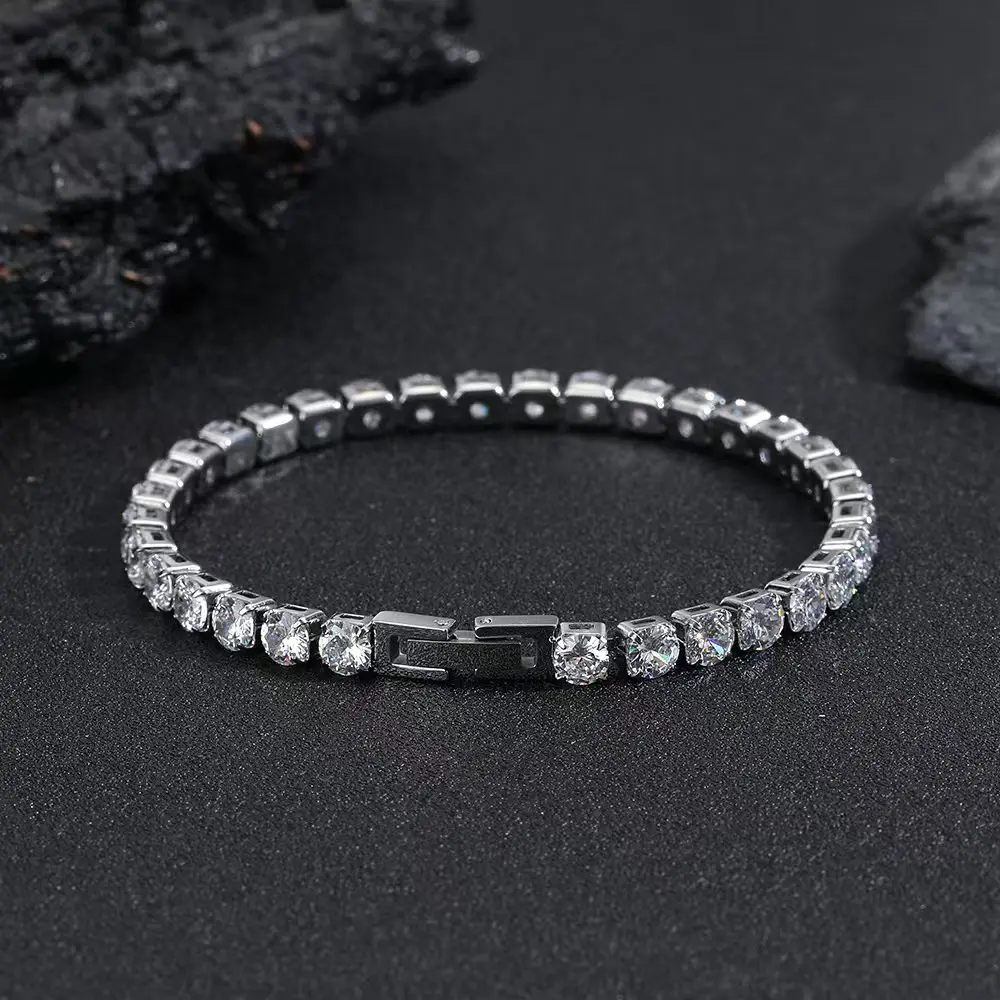 B Summer Rhinestone Decorated Trendy Bangle, Rhinestone Bracelet, Elegant Fashion Accessories for Women & Men Daily Wear, Minimalist Aesthetic Jewelry Gift