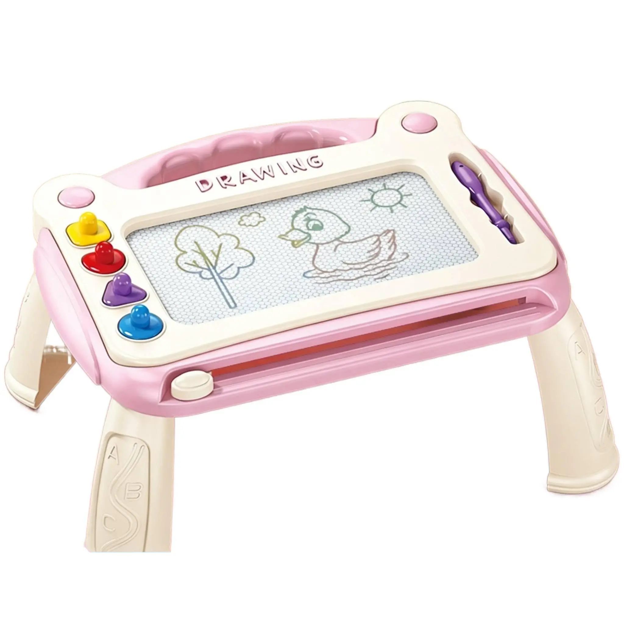 Large Early Childhood Children's Drawing Sketchpad Children's Home Magnetic Writing Board Color Children 1-6 Years Old Children's Baby Toys Educational Development