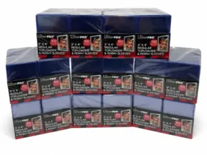 Ultra Pro 1,600 Top Loaders and 1,600 Sleeves. 1 SEALED CASE!