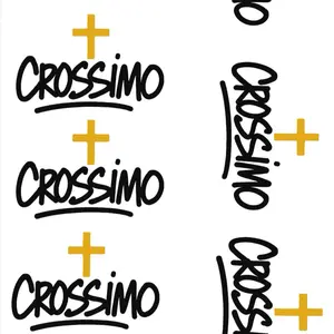 Crossimo brand sticker sheet for the 90’s kid that loves the lord. 8 stickers per pack
