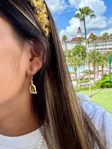 Enchanted Rose Earrings