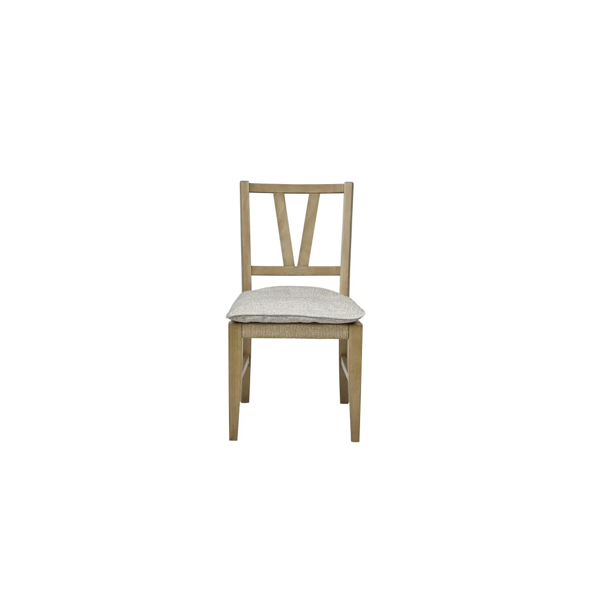 Traditional Classic Slat Back Dining Chairs - Armless, Cashew Finish, Removable Cushion, Hickory Veneer Crafted, Rattan Accents, Indoor Dining Room Furniture, 19.50x23.75x36.75 in (Set of 2), Crafted With Hickory Veneers
