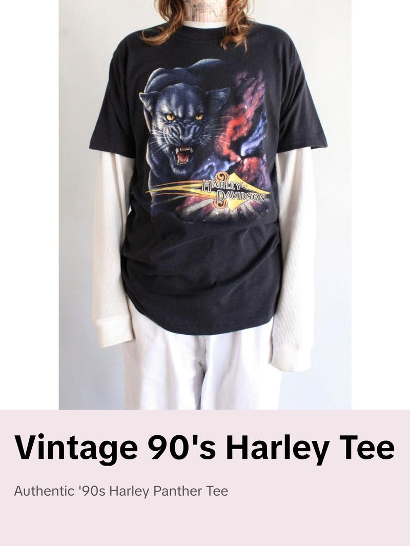 Vintage Harley Tee T1016