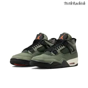 Retro OG SP dark green and Clementine color fashionable classic sports shoes Outdoor running shoes Comfortable basketball shoes