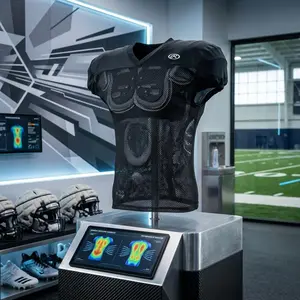 Men's Premium Pro Cut Mesh Practice Football Jersey - Adult Sizes Available in Multiple Colors | Breathable Athletic Performance Top for Training and Sports Activities | Durable Lightweight Fabric