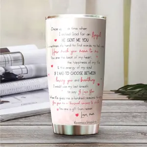 Gift For Daughter From Mom Flamingo Tumbler 20Oz 4 45783 922