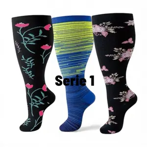 Plus size compression socks 20-30 Mmhg medical grade