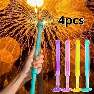 4pcs Colorful Fireworks Water Gun - for Parties, Water Parks, Games, and Romantic Celebrations, with A Sturdy Structure