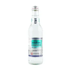 LAOSHAN White Snake Grass Sparkling Water 330ml - Zero Sugar Zero Calorie Zero Fat, Weakly Alkaline Herbal Drink, Popular Chinese Beverage