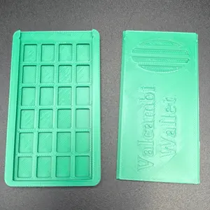 Valcambi Case holder for 1g Silver, Gold or Plat "Green ”