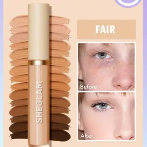 SHEGLAM Like Magic 12Hr Full Coverage Concealer - Chantilly Matte Liquid Concealer - Makeup, Comfort
