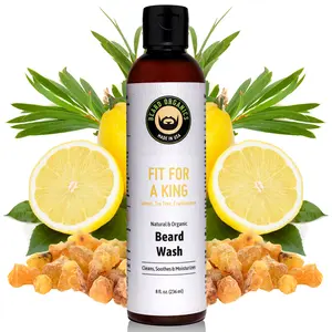 Beard Organics Natural Beard Wash for Beard Care & Hair Care