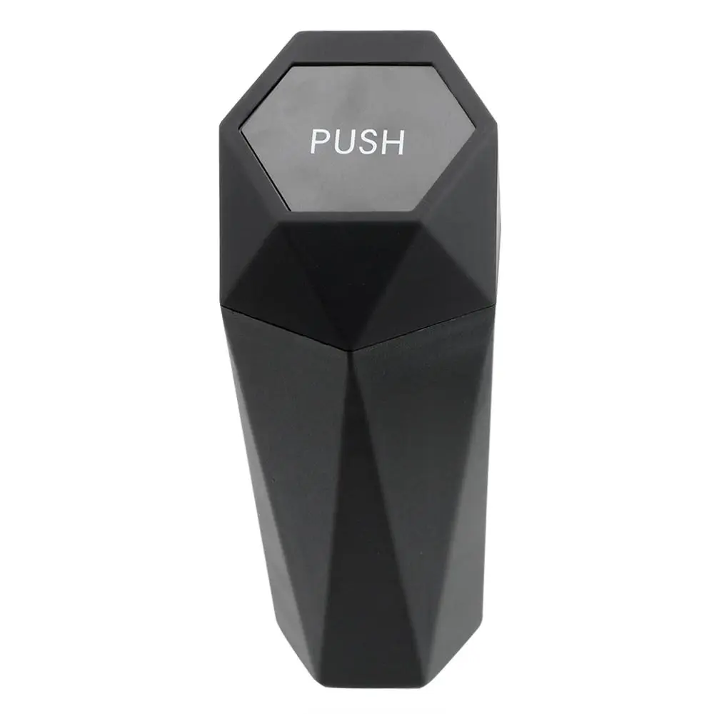 Mini Car Trash Can, Portable Car Dustbin with Lid, Leak-proof Auto Trash Bin, Mini Garbage Bin for Automotive Car Home Bedroom Office