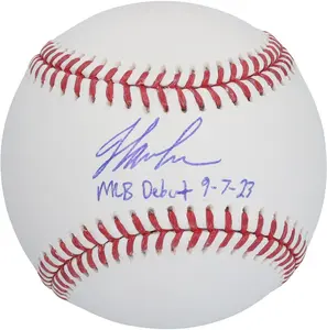 Jordan Lawlar Arizona Diamondbacks Autographed MLB Baseball with "MLB Debut 9-7-23" Inscription - Fanatics Authentic Certified