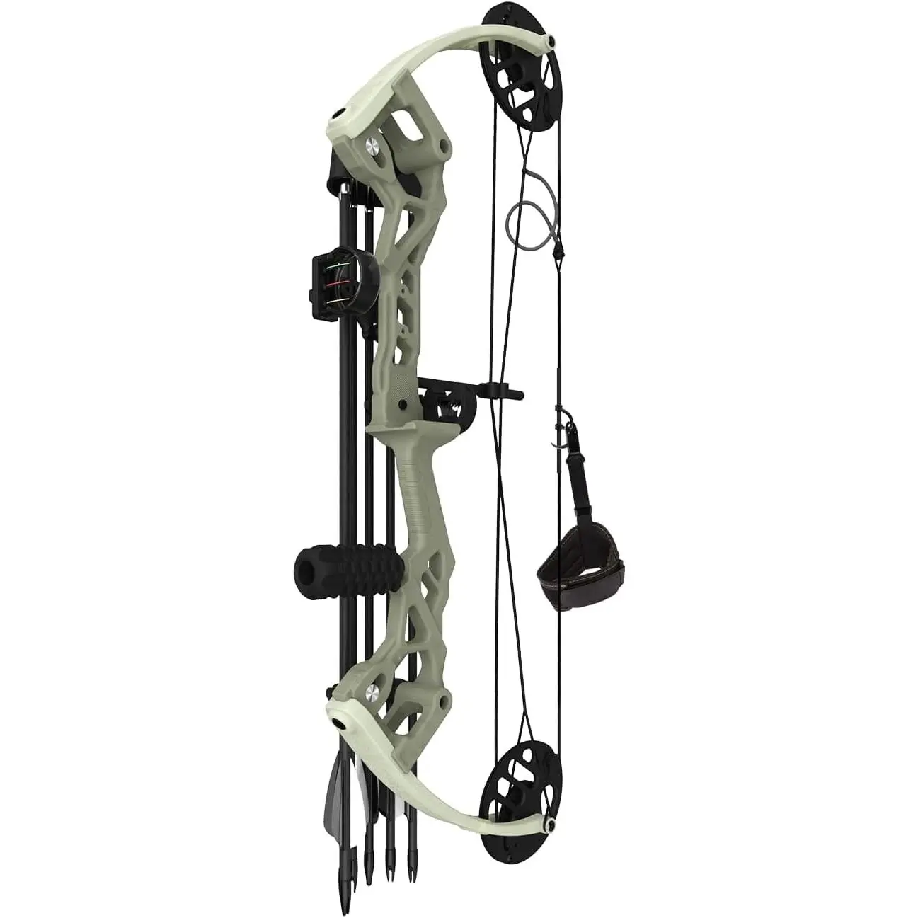 Dragon X6 Compound Bow Kit for Youth & Beginners, 19”-28” Draw Length, 15-30 LBS Draw Weight, RH Only, Archery Hobby Set with Allen Keys, Bow Release, Sights, 2.6 lbs Weight