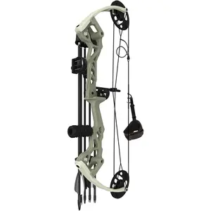 Archery Dragon X6 Compound Bow Kit for Youth, Kids & Beginners, Bow and Arrows Set, 19”-28” Draw Length, 15-30 LBS Draw Weight, RH Only