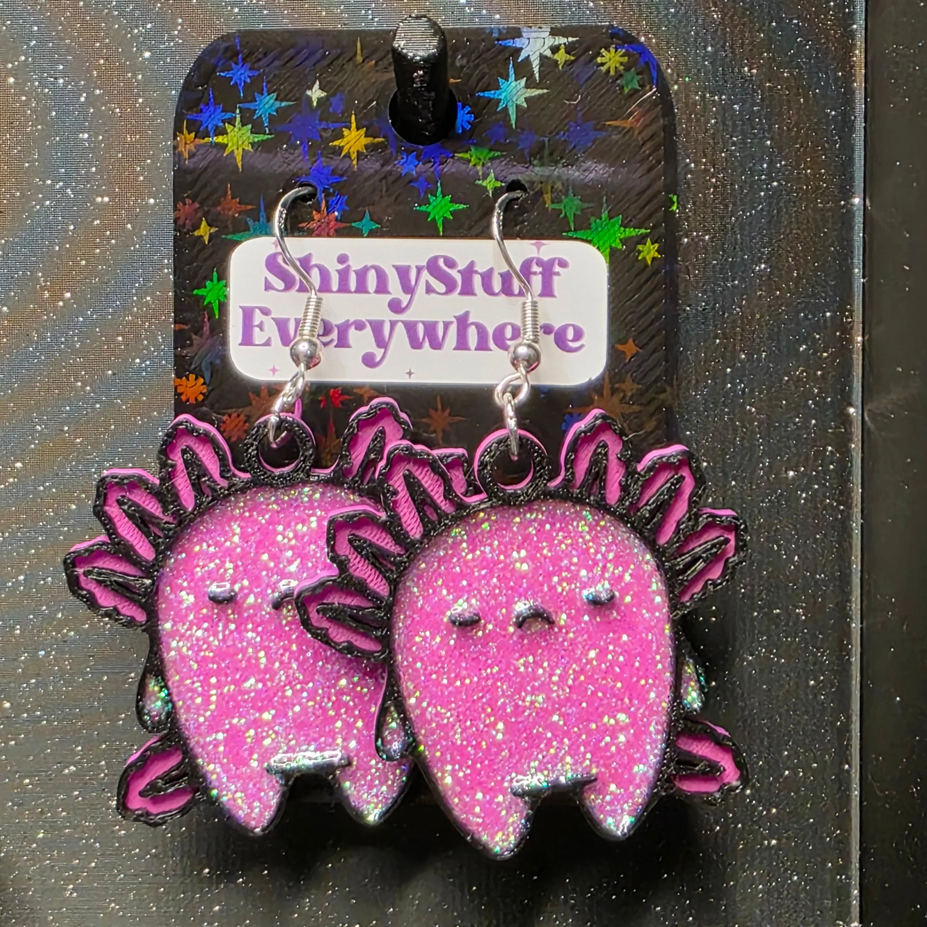 Axolotl Earrings