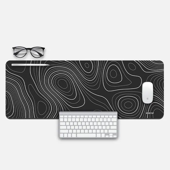 Topography Mouse Pad, Anime mousepad, Stylish Pad Mouse, Gaming decor , Boyfriends Gift, frictionless mousepad, office desk accessories,anime desk mat