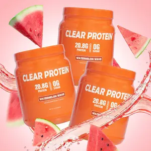 Clear Whey Protein Isolate Powder,soy - free,  Zero - sugar, Muscle Post Workout Recovery Fitness Supplement Fitness
