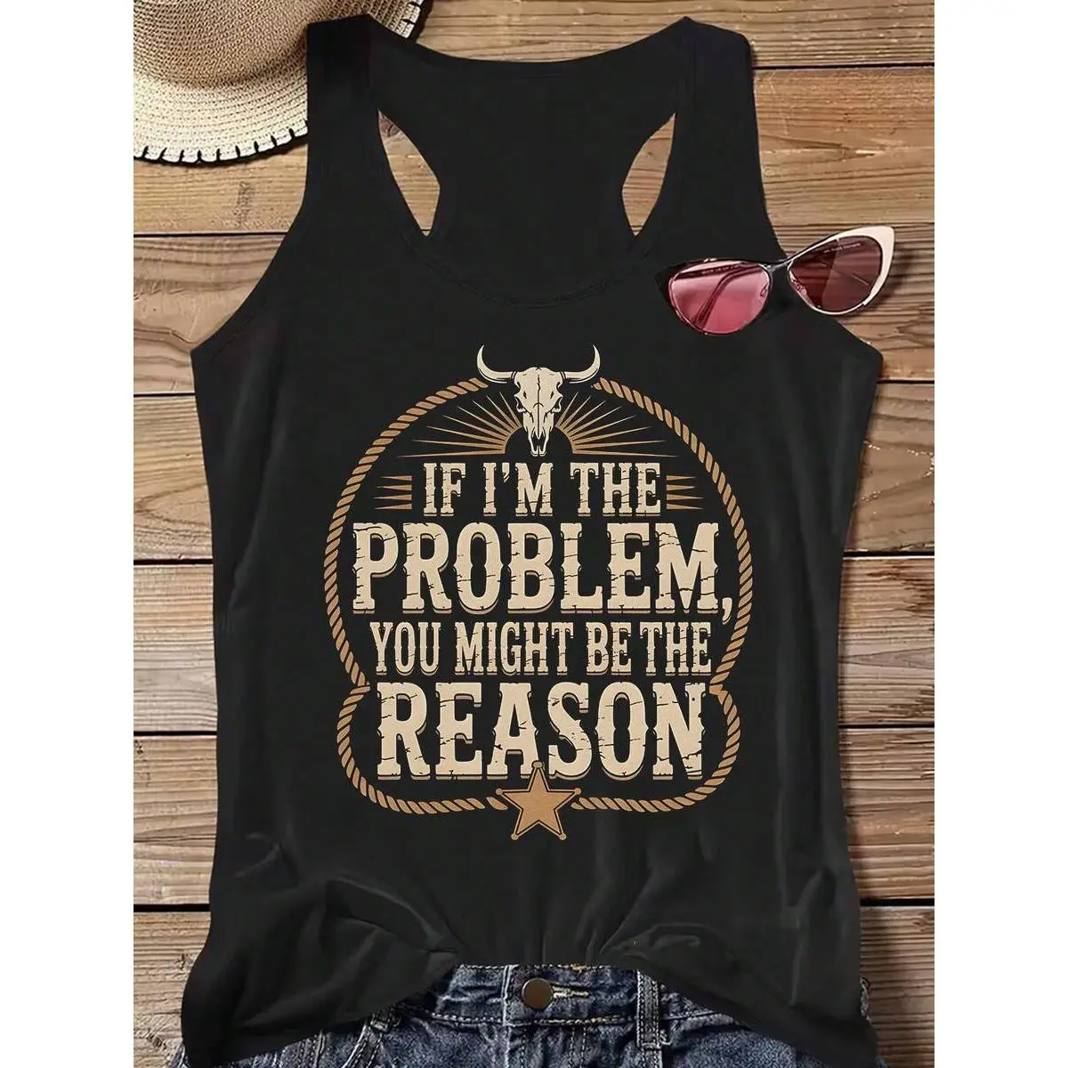 tank tops with words - TikTok Shop