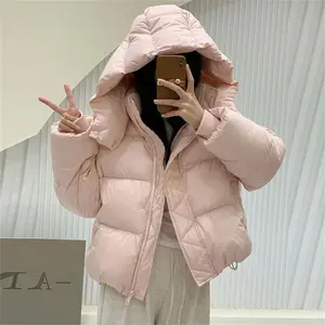 New 2025 Parkas Women Winter Down Cotton Jacket Coat Ladies Hooded Outwear Parka Thick Cotton Padded Female Warm Overcoat Tops