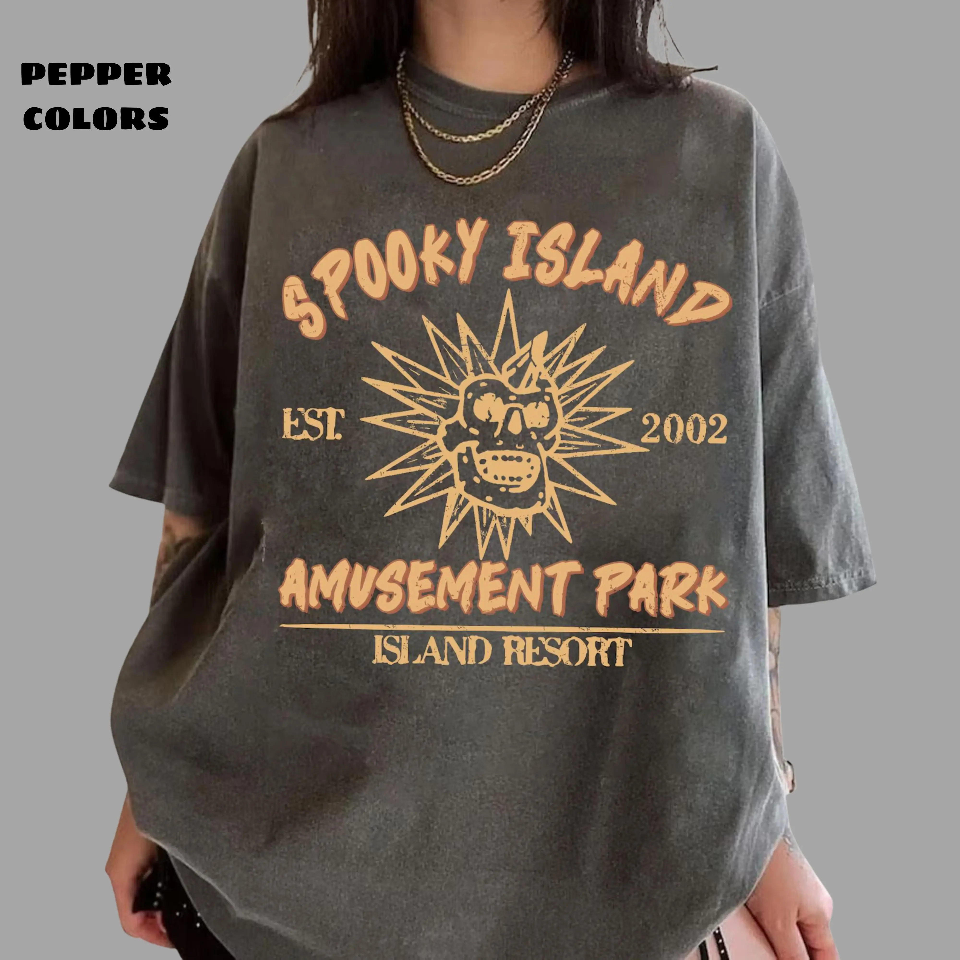 Spooky Island Shirt, Scooby Doo Shirt, Halloween Nostalgia Shirt, Spooky Beach Shirt, Unisex Gift For Menswear Womenswear Streetwear