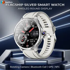 Original H99 Smart Watch Android Watches 1.95inch Amoled Screen Men's Smartwatch With Calls With 6MP Rotating Camera GPS WIFI Sim Card Slot