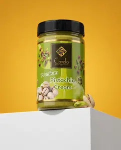 Premium Pistachio Cream Spread  Real Pistachios – Dessert Filling for Croissants, Cakes & Waffles | Dubai Chocolate (2lb/1kg))