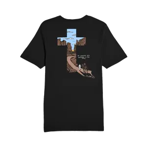 Valley Tee Classic Short Sleeve, Casual Minimalist Top for Daily Outings & Streetwear