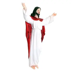 Jesus Resucitado 16" Inches Tall for Wall. Jesus Resurrection Estatua Brand New Religious Decor