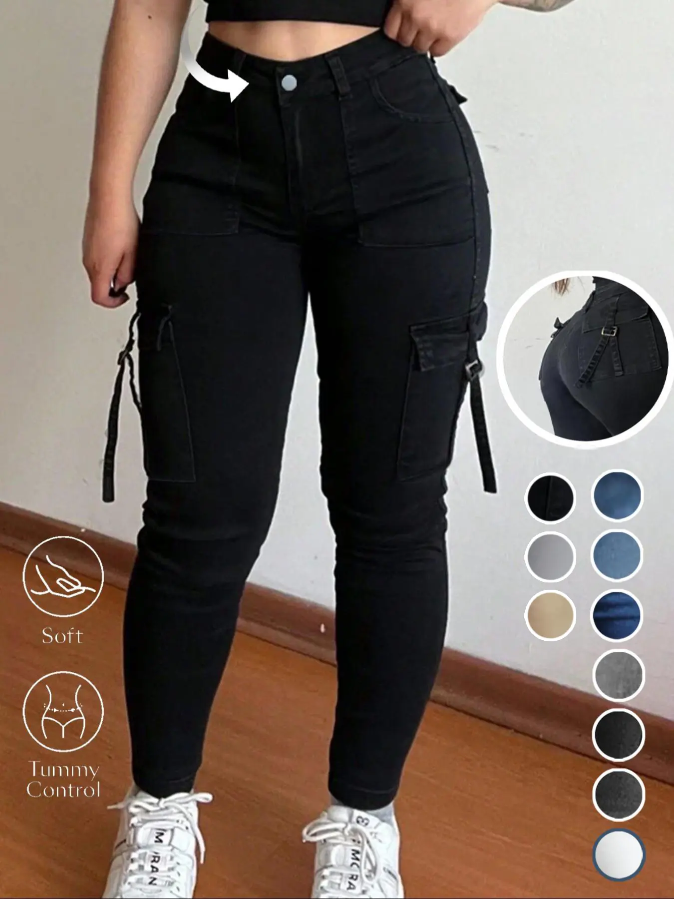 Jeans Boot Cut Aeropostale Femme Taille 3/4 Délavé Clair - Occasion Très Bon état