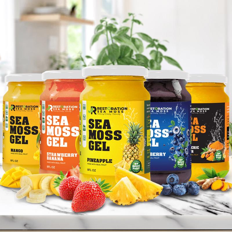 Tropical Fusion Fruit-Infused Sea Moss Gel