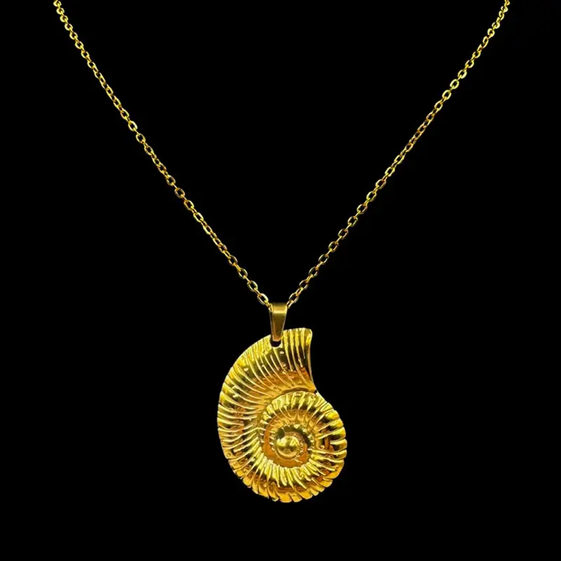 Chunky Nautilus Necklace