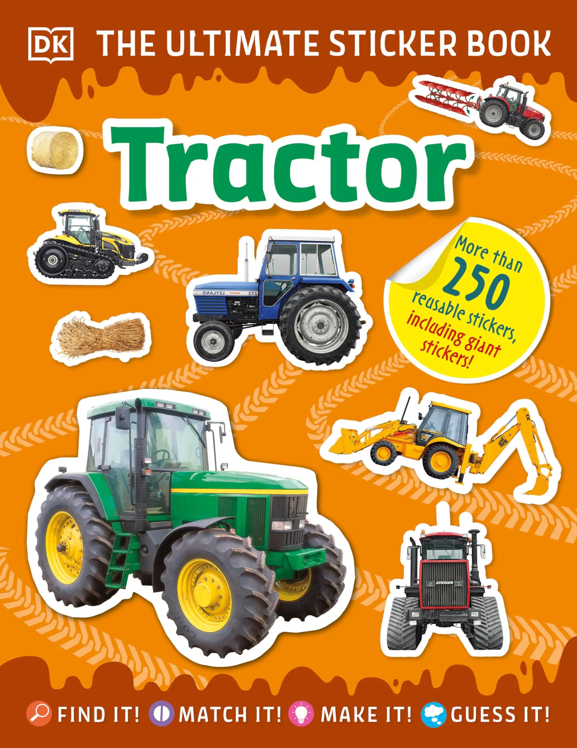 The Ultimate Sticker Book Tractor -- DK - Paperback