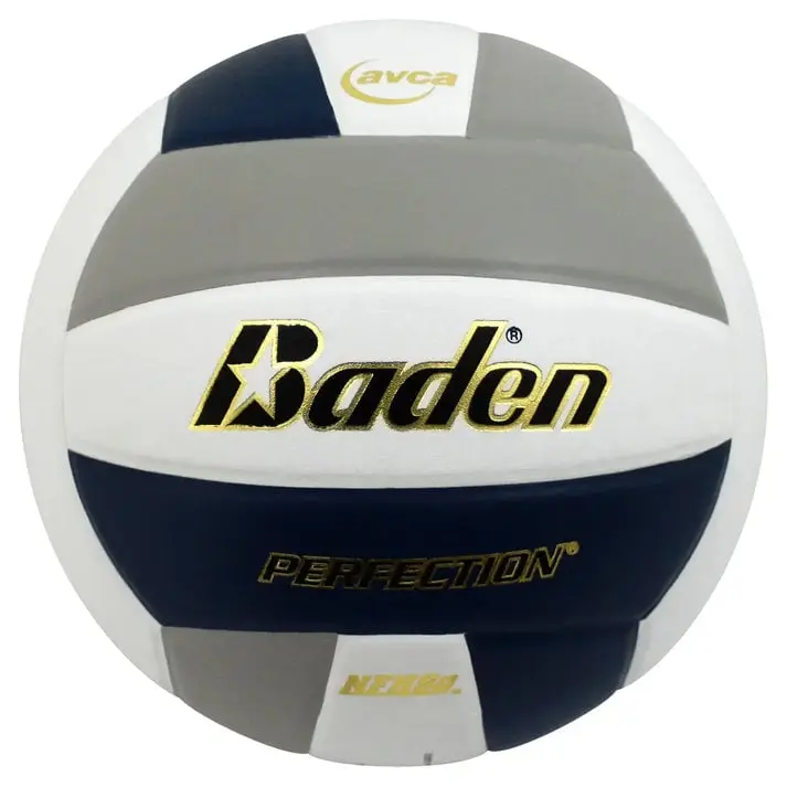 212 MAIN Baden Perfection Volleyball, Navy, Gray & White, for Indoor Use