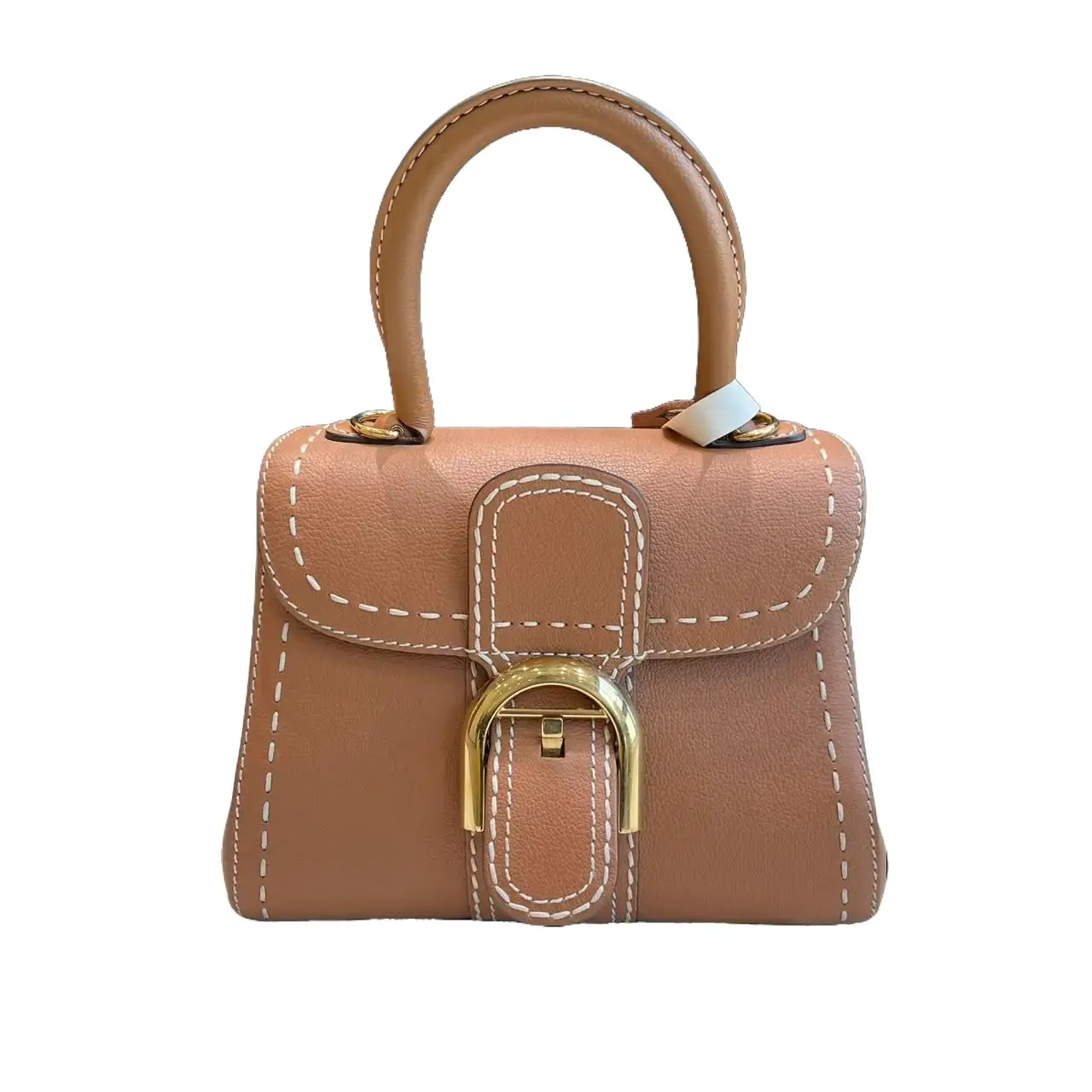 Pre-owned delvaux Brilliant Mini JM2y9905018 Vegetal Dore Top Hanldle Bag