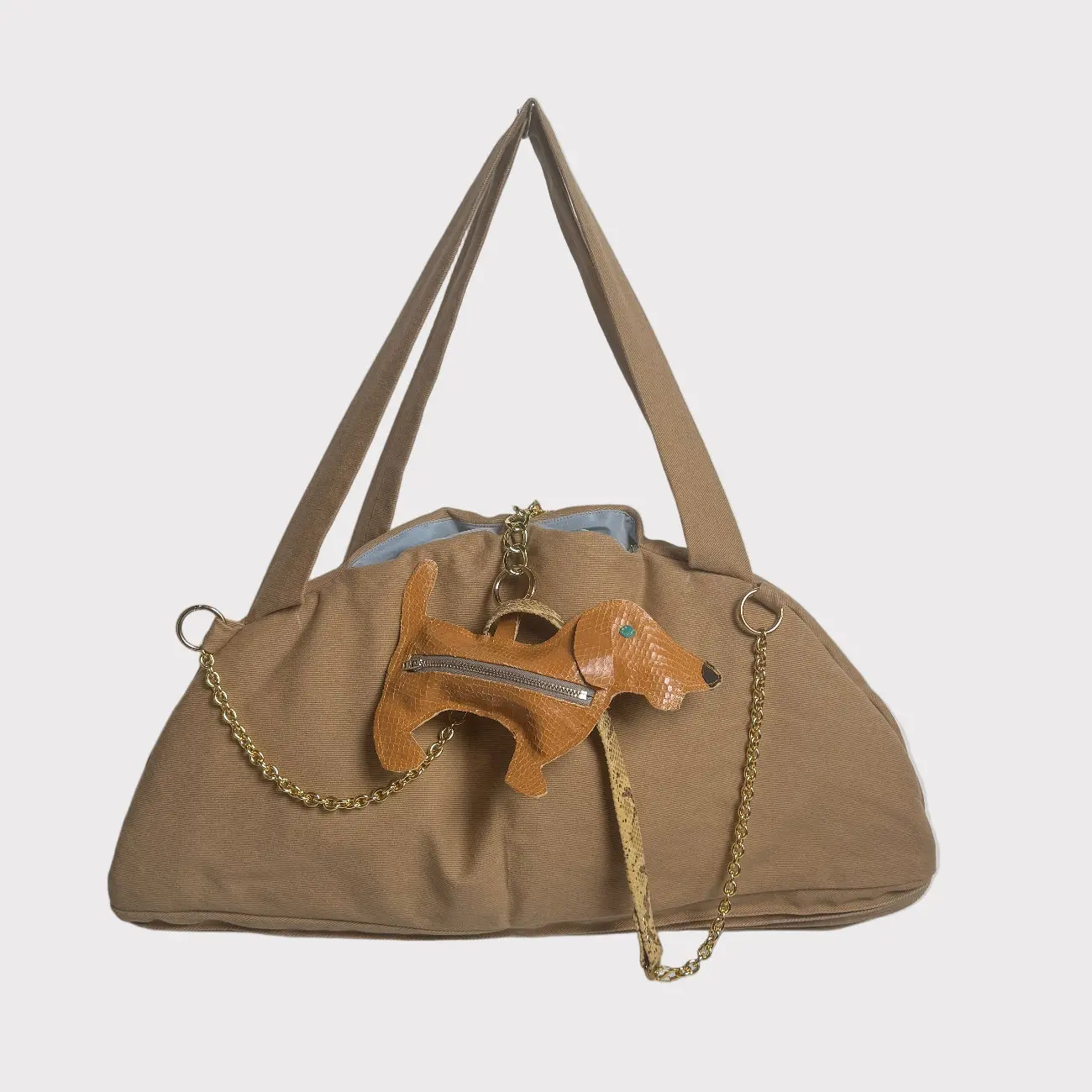 Bark-Bed-Pro Denim Laptop Bag & LapDOG Bed