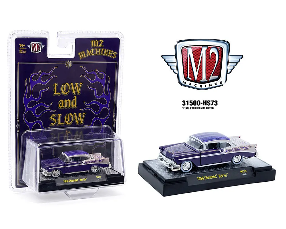 M2 Machines 164 1956 Chevrolet Bel Air Custom Low & Slow – Hobby Exclusive