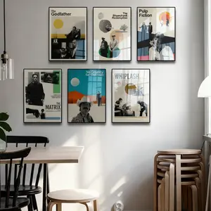 Movie Theme Poster, 1 Count Modern Wall Art Canvas Painting without Frame, Wall Decor for Home Living Room Bedroom Office School