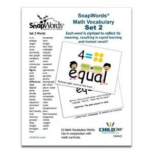 SnapWords® Math Vocabulary Kit