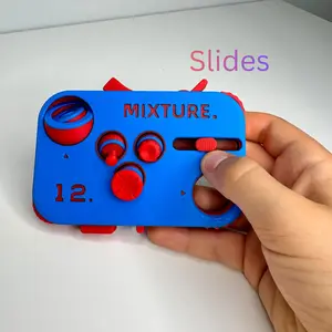 12-in-1 3D Printed Fidget Toy | Sensory Stress Relief Gadget