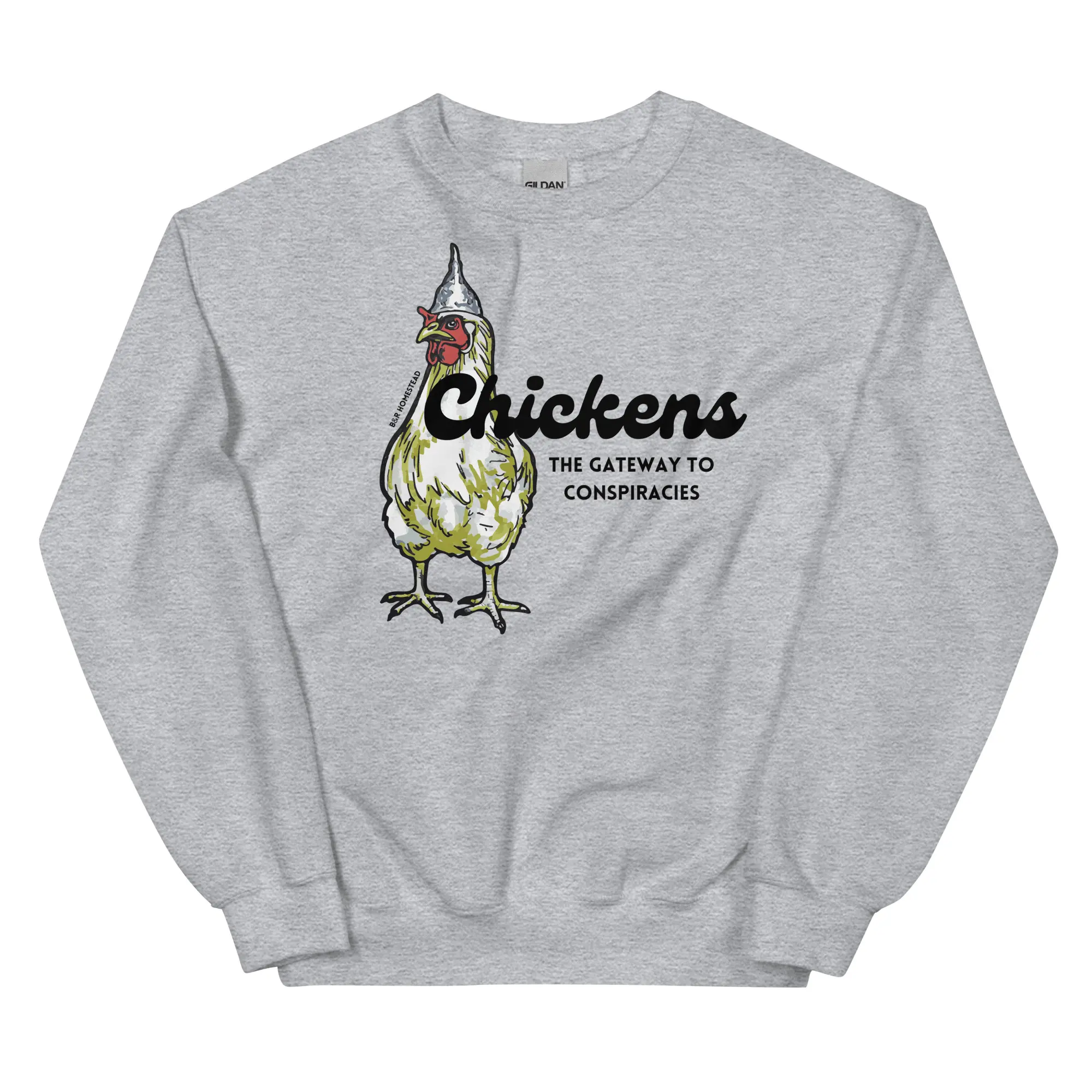 Chicken Gateway Unisex Crewneck Sweatshirt