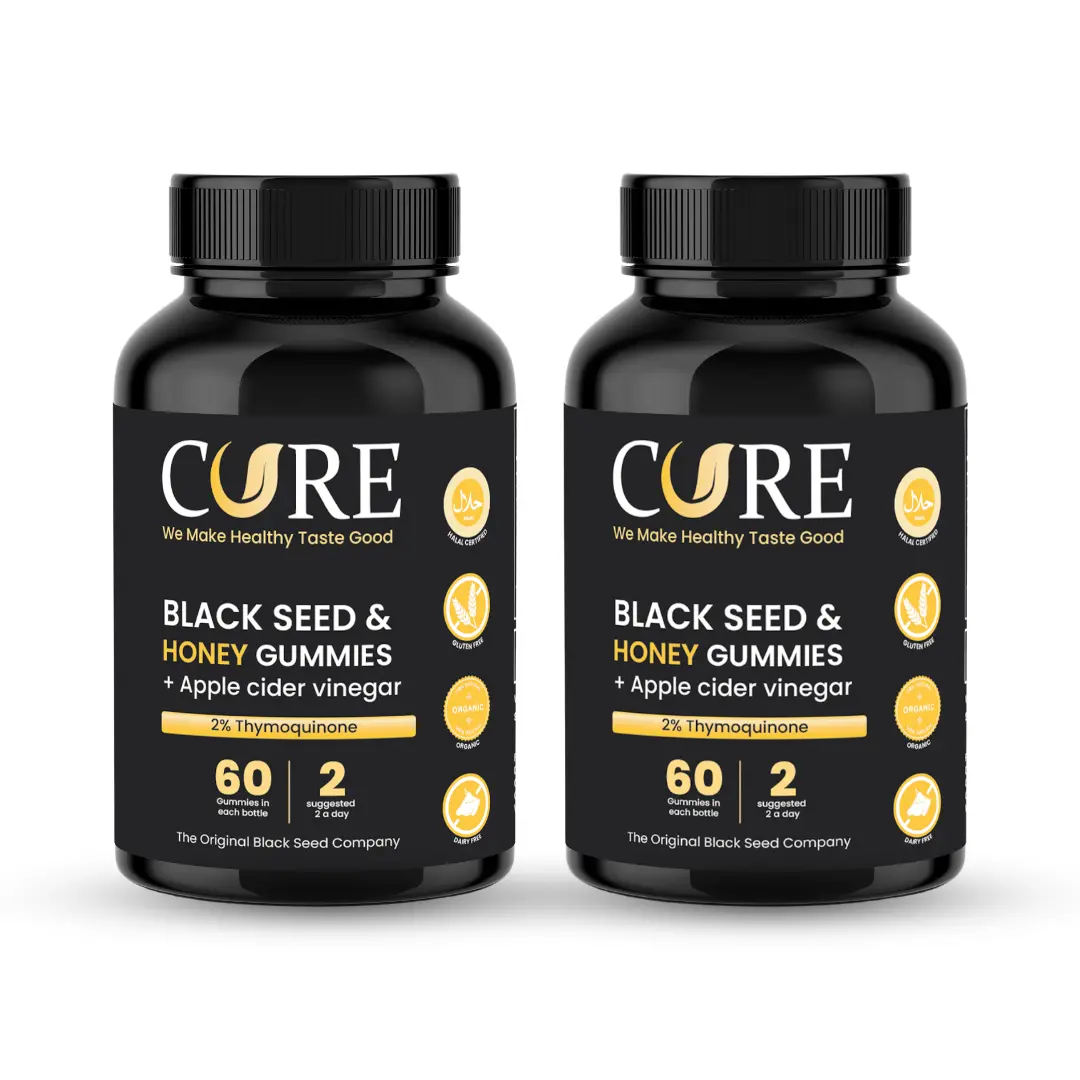 Organic Black Seed Oil Gummies (2-Pack) Supplement Edible