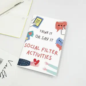 Social Skills Handbook for Communication Training, Relaxation Resources & Self-Regulation Log, Social Anxiety Relief Activities, Workbook