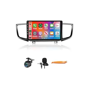 Android Radio for Honda Pilot 2016 2017 2018 2019, 10" IPS Touchscreen Headunit with CarPlay Android Auto Navigation Stereo GPS Reverse Camera Display