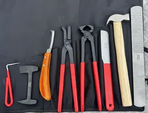 Farrier Tool Kit Ser for Hoof/Horse Care Nipper Clincher Heavy Duty