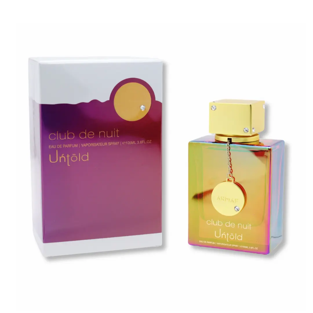 Armaf Club De Nuit Untold Unisex Fragrance, Alcohol-Based Eau de Parfum with Fruity Bergamot Mix, 3.4oz for Day-Evening Use, Edp Spray, High Quality Fragrance