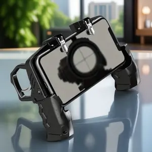 Mobile Shooting Game Controller: High-Sensitive Joystick & Trigger, Ergonomic Design for Precision Aim, iOS/Android Compatible, Supports COD, PUBG – Portable, Fast Response, Esports-Grade Performance
