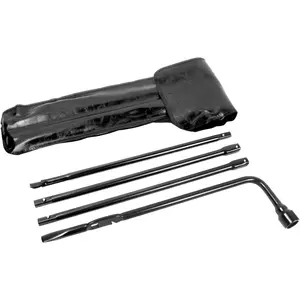 Tire Tool Kit with Spare Tire Jack Handle and Wheel Lug Wrench Compatible with 1999-2019  02-18
