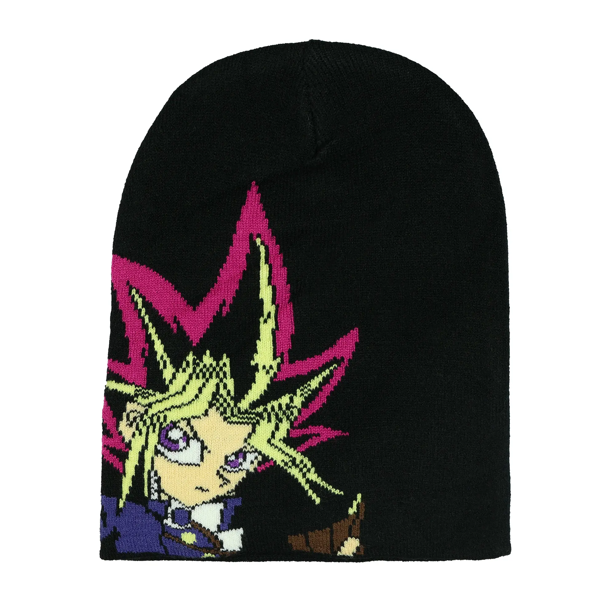 Yu-Gi-Oh Beanie Men's Yugi Mutou Anime Manga Knit Hat Cap OSFM